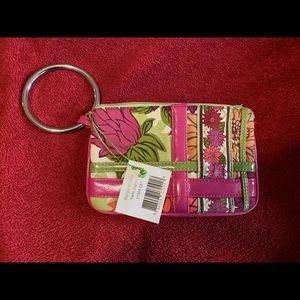 NWT Vera Bradley Bangle Wristlet - hello dahlia